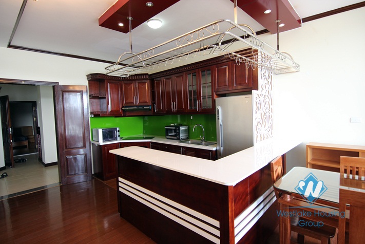 02 bedrooms apartment with lake view for rent in Tay Ho area 